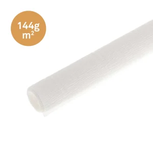 Papier Crépon - Blanc - 50 x 60cm - 144g-m2 - 600