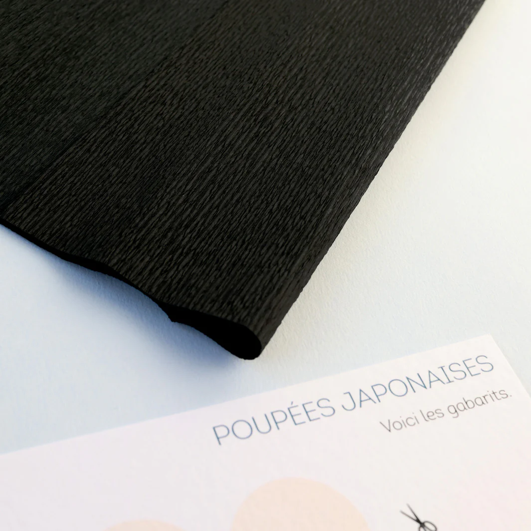 Recharge 3 Poupées Japonaises - Silhouettes à Découper et Fournitures – Image 4