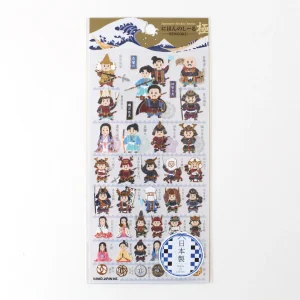 Planche de 40 stickers japonais - Sengoku