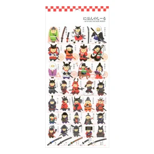 Planche de 39 stickers japonais - Kamakura