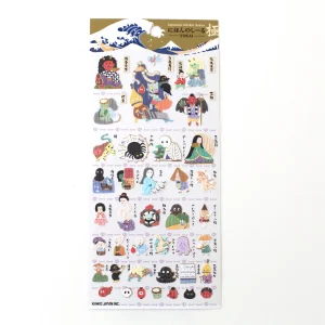 Planche de 38 stickers japonais - Yokai