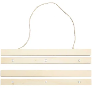 Porte-Affiche Magnétique en bois - 30cm