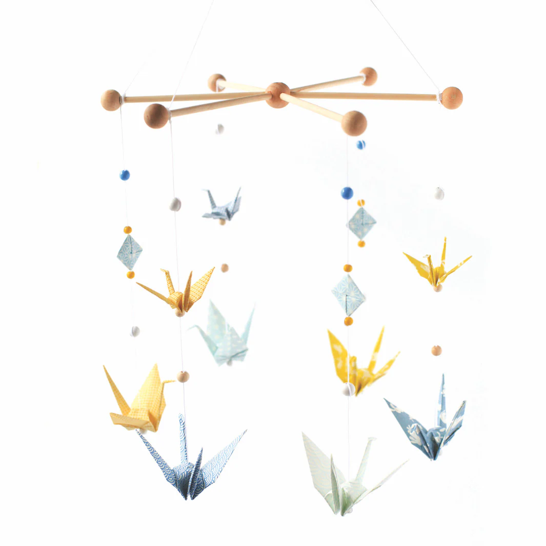 Structure étoile pour mobile en bois – Image 4