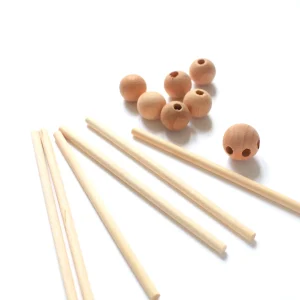 Structure étoile pour mobile en bois