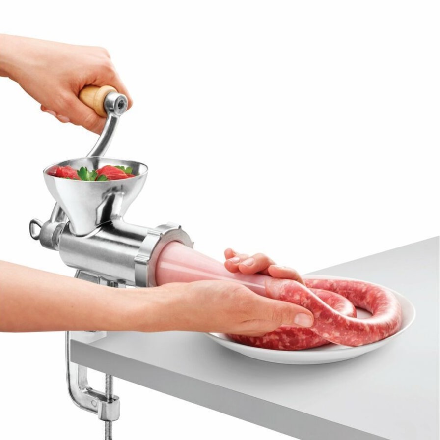 ميتالكس مفرمة حجم كبير متعددة Hachoir à Manivelle Polyvalent Metaltex – Image 3