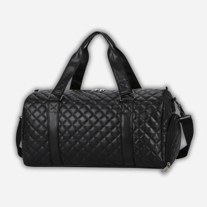 Sac de voyage femme simili cuir – Image 2