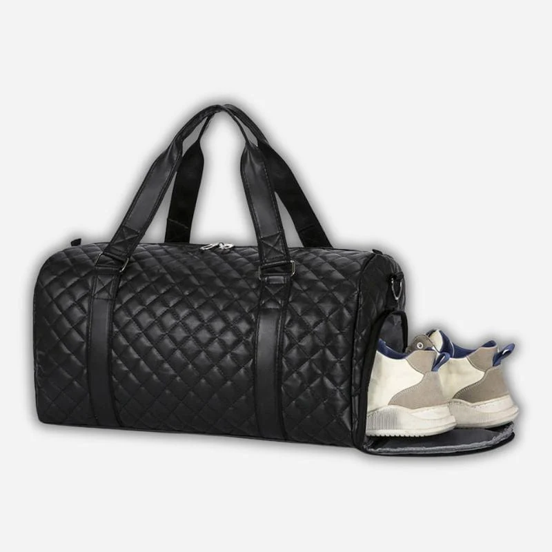 Sac de voyage femme simili cuir – Image 4