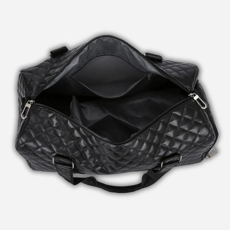 Sac de voyage femme simili cuir – Image 3