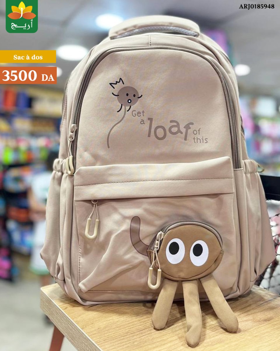 Sac à dos style sport Disponible en blanc, gris, et bleu marine – Image 5