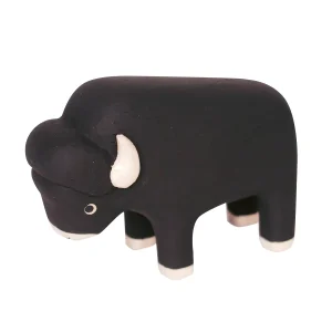 Bison en bois - Pole Pole - T-Lab