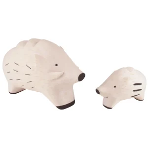 Famille de Sangliers en bois - Pole Pole - T-Lab