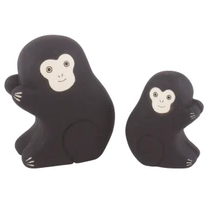 Famille de Singes en bois - Pole Pole - T-Lab