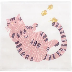 Torchon - Chat Rose - Kata Kata - 30x30cm