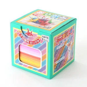 1000 Papiers Origami Multicolores - Tons Vifs - 20 couleurs - 7 x 7 cm